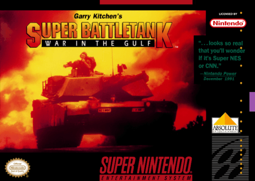 Garry Kitchen's Super Battletank: War in the Gulf — обложка