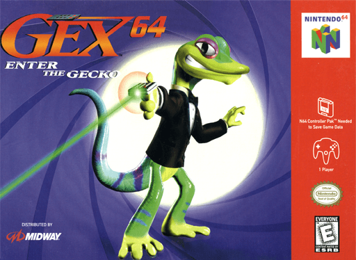 Gex 64: Enter the Gecko — обложка