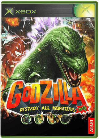 Godzilla: Destroy All Monsters Melee — обложка