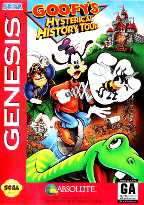 Goofy's Hysterical History Tour — обложка