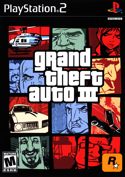 Grand Theft Auto III — обложка