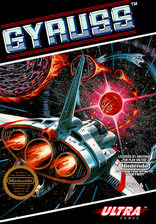 Gyruss — обложка