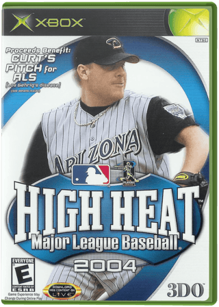 High Heat Major League Baseball 2004 — обложка