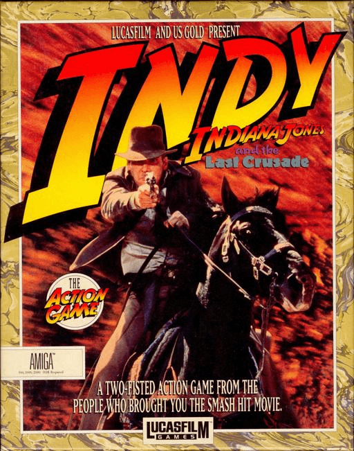 Indiana Jones and the Last Crusade: The Action Game — обложка