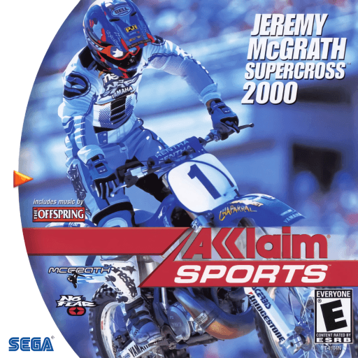 Jeremy McGrath Supercross 2000 — обложка