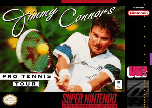 Jimmy Connors Pro Tennis Tour — обложка