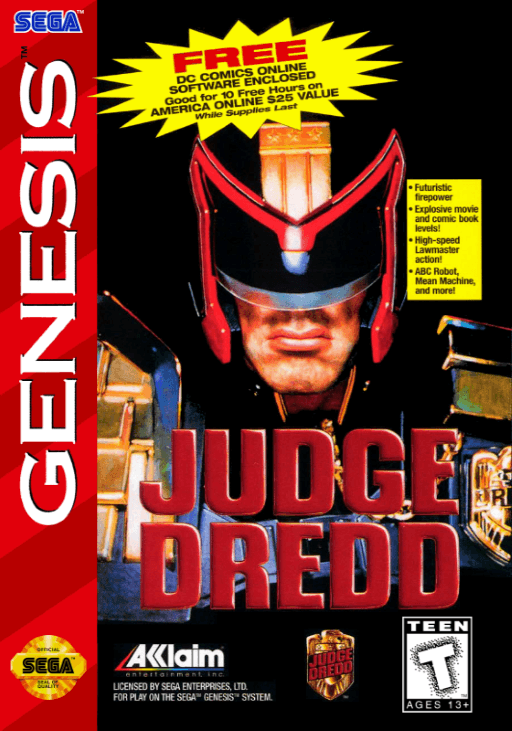 Judge Dredd — обложка