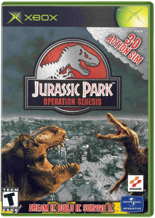 Jurassic Park: Operation Genesis — обложка