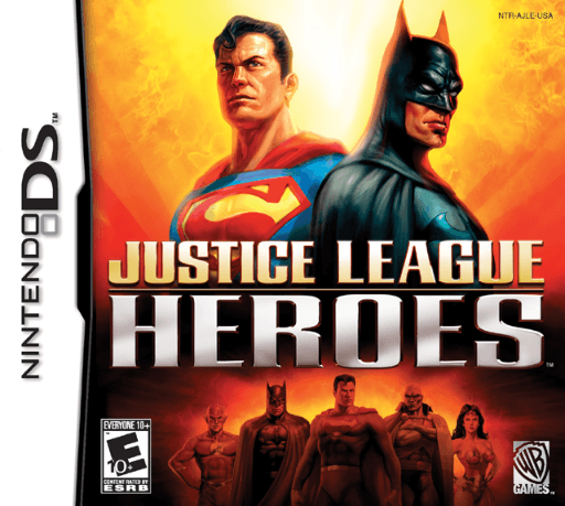 Justice League Heroes — обложка