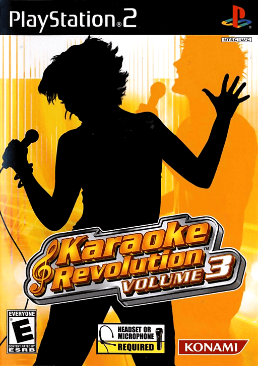 Karaoke Revolution Volume 3 — обложка