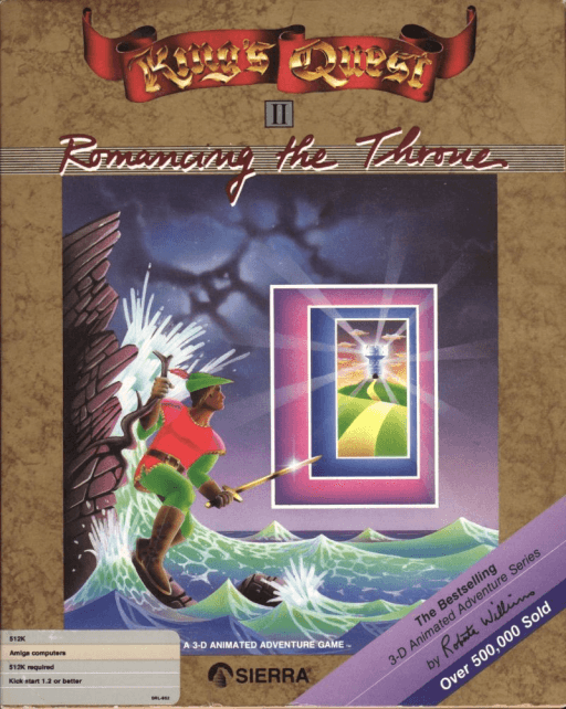 King's Quest II: Romancing the Throne — обложка