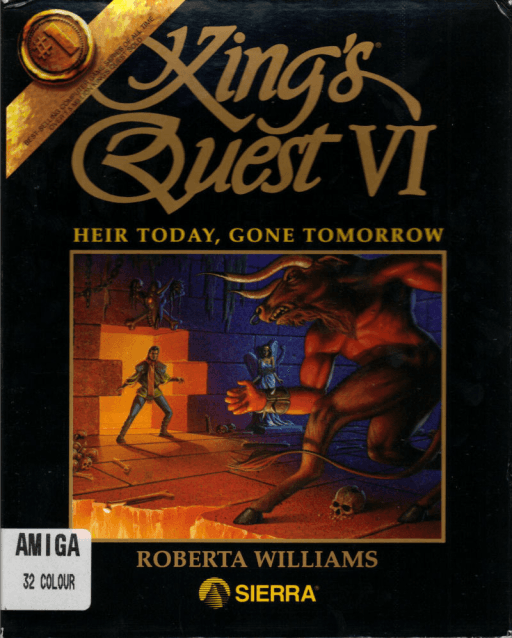 King's Quest VI: Heir Today, Gone Tomorrow — обложка