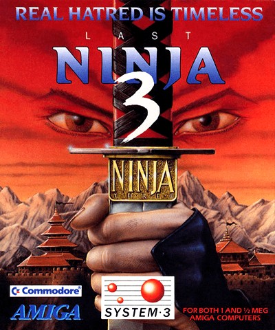 Last Ninja 3 — обложка
