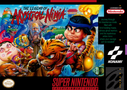 The Legend of the Mystical Ninja — обложка
