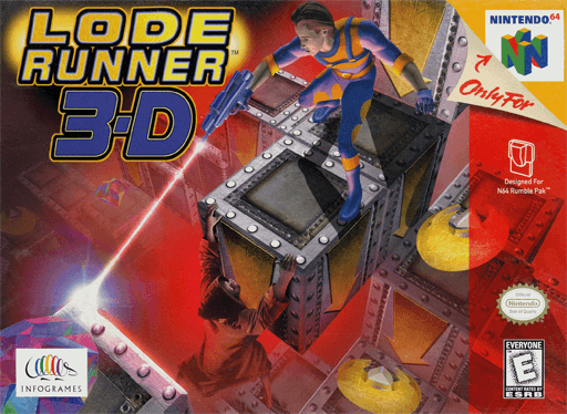 Lode Runner 3-D — обложка