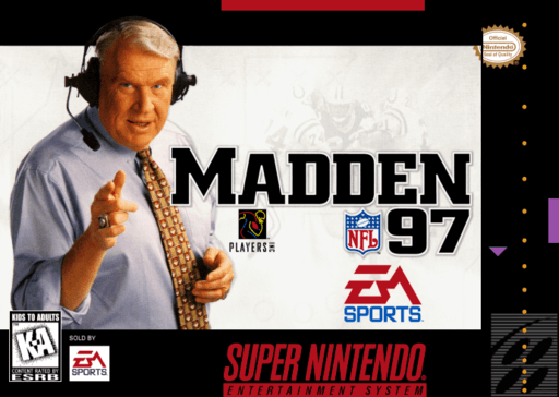 Madden NFL 97 — обложка