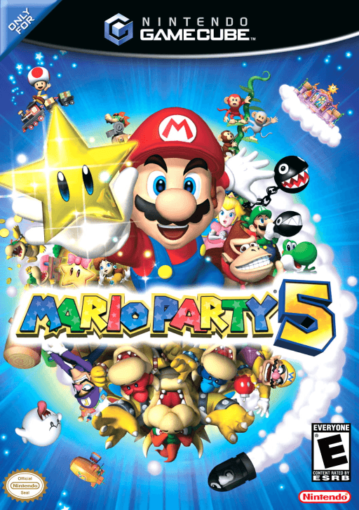 Mario Party 5 — обложка