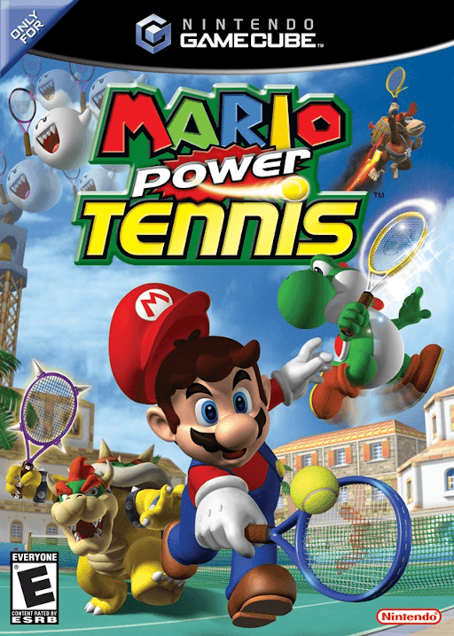 Mario Power Tennis — обложка