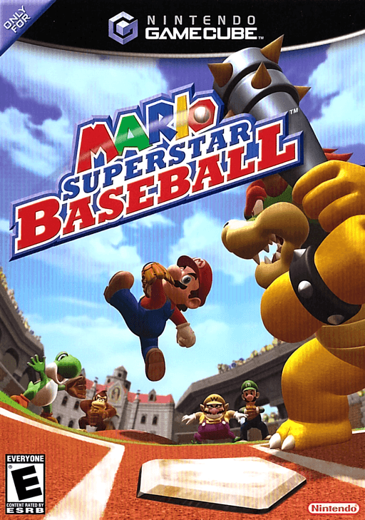 Mario Superstar Baseball — обложка