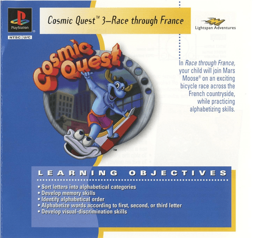 Mars Moose Cosmic Quest 3: Race Through France — обложка