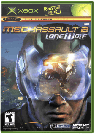 MechAssault 2: Lone Wolf — обложка