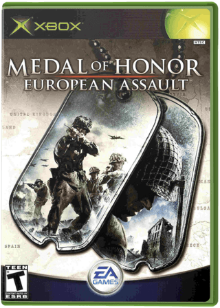Medal of Honor: European Assault — обложка