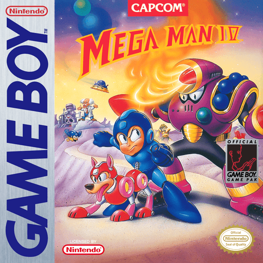 Mega Man IV — обложка