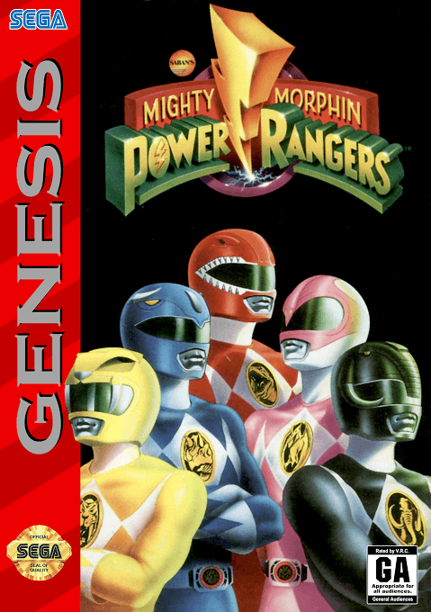 Mighty Morphin Power Rangers — обложка