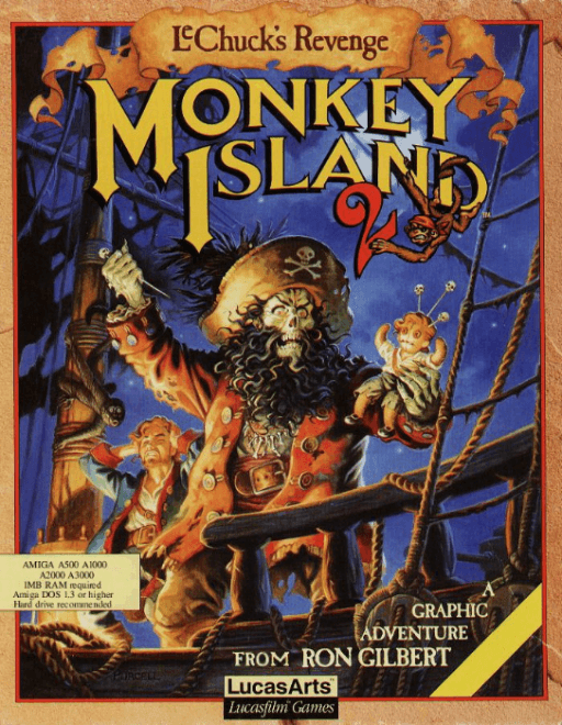 Monkey Island 2: LeChuck's Revenge — обложка