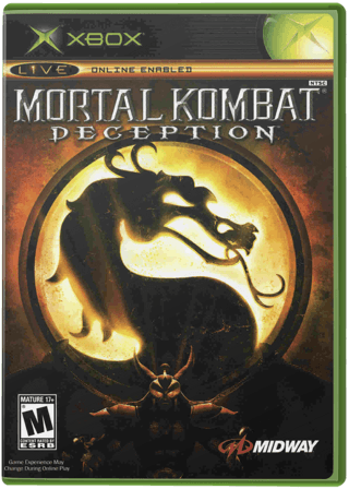 Mortal Kombat: Deception — обложка