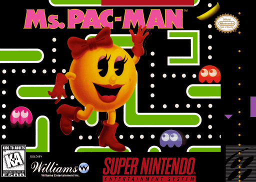 Ms. Pac-Man — обложка