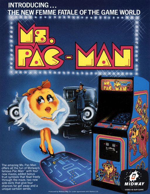 Ms. Pac-Man — обложка