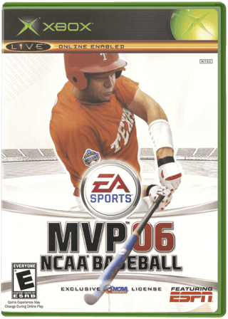 MVP 06: NCAA Baseball — обложка