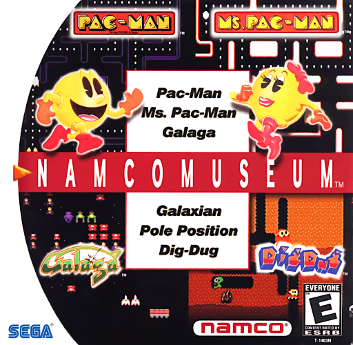 Namco Museum — обложка