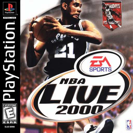 NBA Live 2000 — обложка