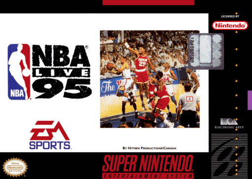 NBA Live 95 — обложка