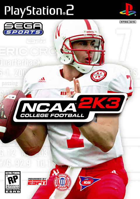 NCAA College Football 2K3 — обложка