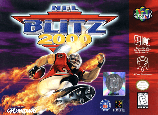 NFL Blitz 2000 — обложка