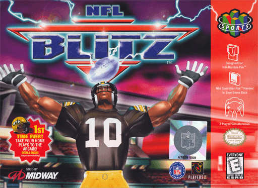 NFL Blitz — обложка