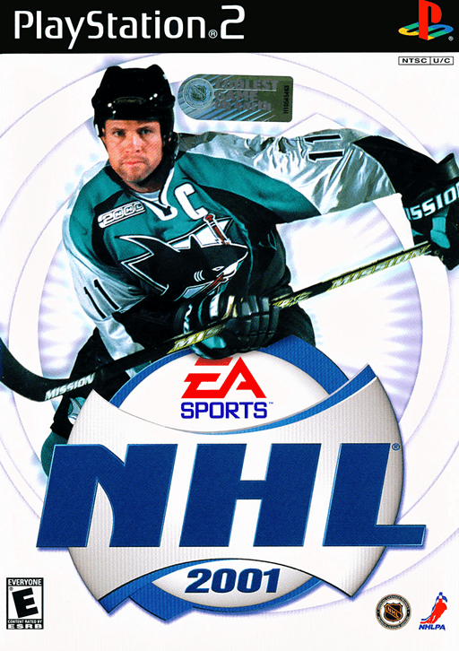 NHL 2001 — обложка