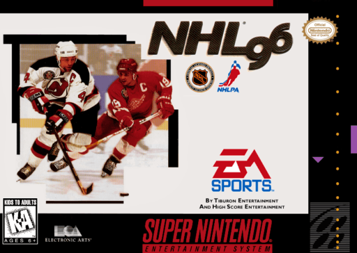 NHL 96 — обложка
