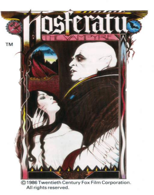 Nosferatu the Vampyre — обложка