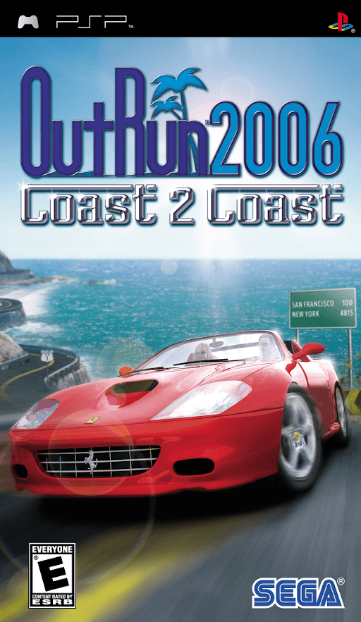 OutRun 2006: Coast 2 Coast — обложка