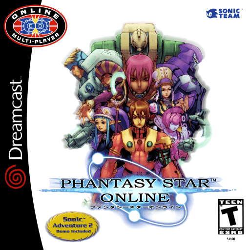Phantasy Star Online — обложка