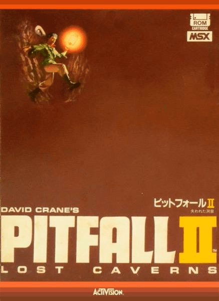 Pitfall II: Lost Caverns — обложка
