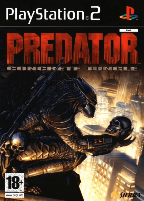 Predator: Concrete Jungle — обложка