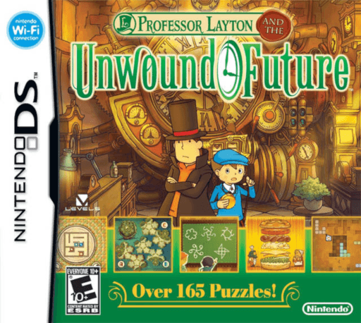 Professor Layton and the Unwound Future — обложка