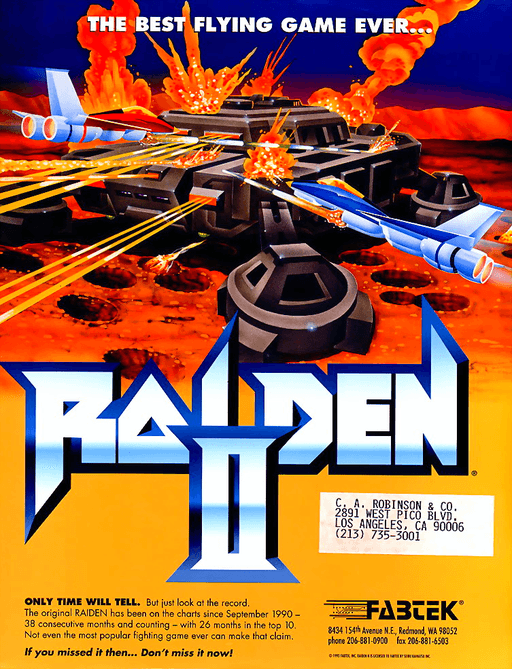Raiden II — обложка