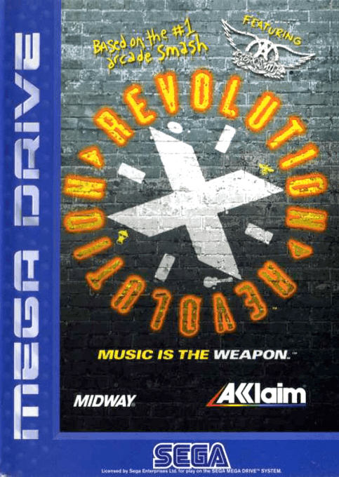 Revolution X — обложка