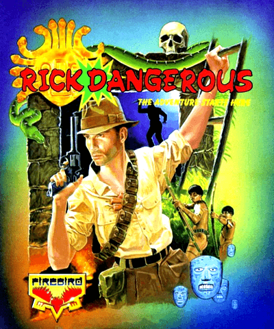 Rick Dangerous — обложка
